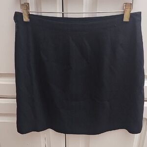 Bebe Elegant Black Lined Mini Skirt